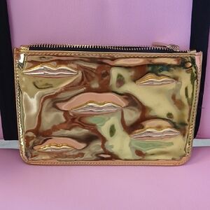 NARS Gold Lip Design Cosmetic Bag